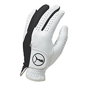 Puma Golf Men's Pro Formation Hybrid Glove, White/Black, Medium, Right ...