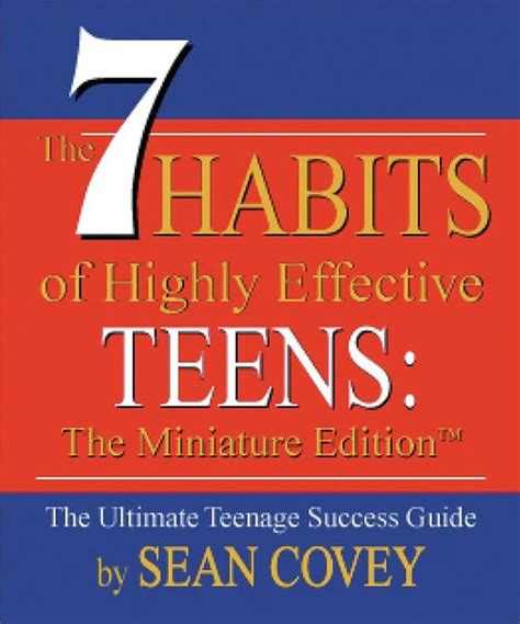 Amazon | The 7 Habits of Highly Effective Teens (RP Minis) | Covey ...