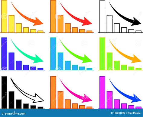 Image result for Decreasing Graph Arrow Design