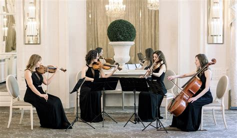 Female String Quartet for Weddings & Events in France — Jazz Around Midnight