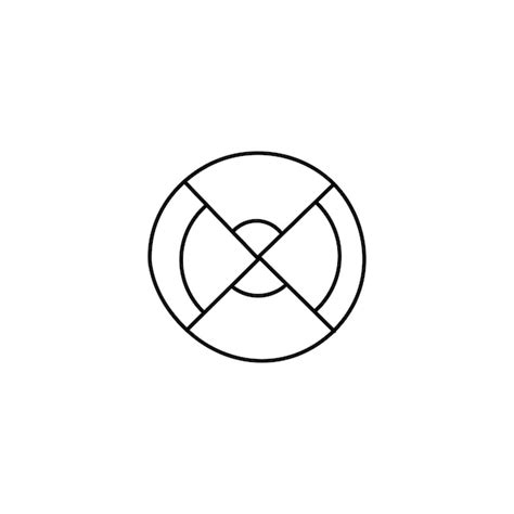 Значок круглой диаграммы | Премиум вектор