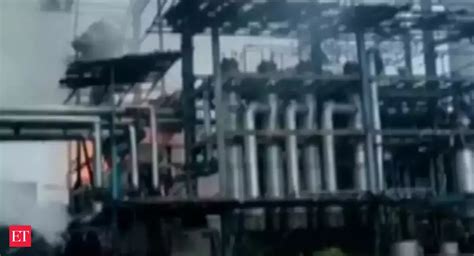 Maharashtra: 4 labourers seriously injured following fire at a chemical ...