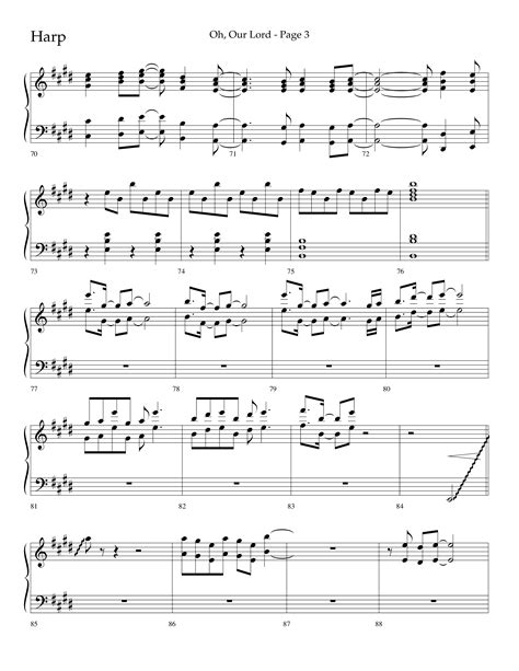 Oh Our Lord (Choral Anthem SATB) (Lifeway Choral / Arr. Joshua Spacht ...