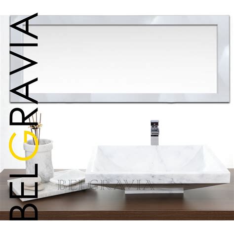 Buy Belgravia Marble® Natural Marble Stone Rectangular Sink Bathroom ...