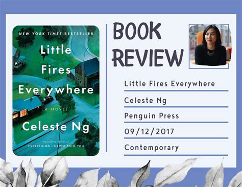 BOOK REVIEW | Little Fires Everywhere by Celeste Ng – Sometimes Leelynn ...
