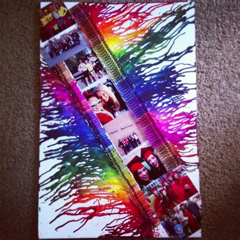 Melted crayon art with pictures | DIY & Crafts | Pinterest | Melted ...