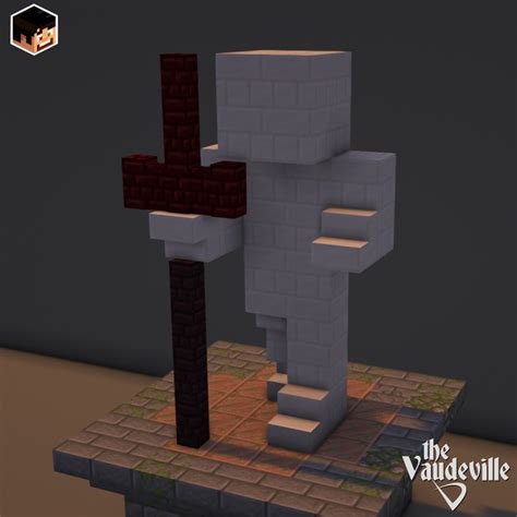 Image result for Minecraft Stone Mob Statue Tutorial