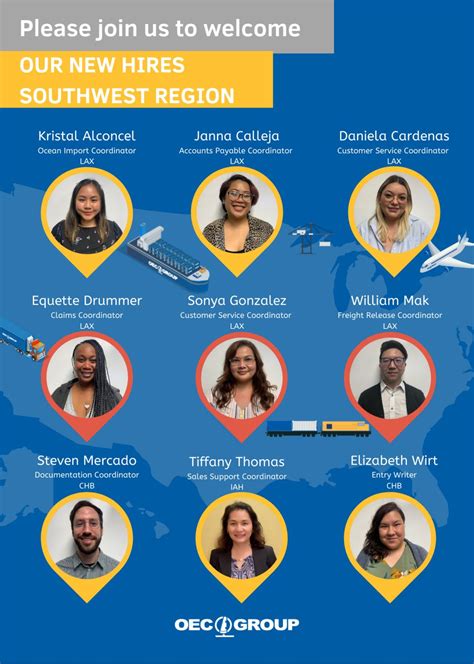 OEC Group on LinkedIn: #welcome #oecgroup #oecsw #newhires #oceanimport #accounting…