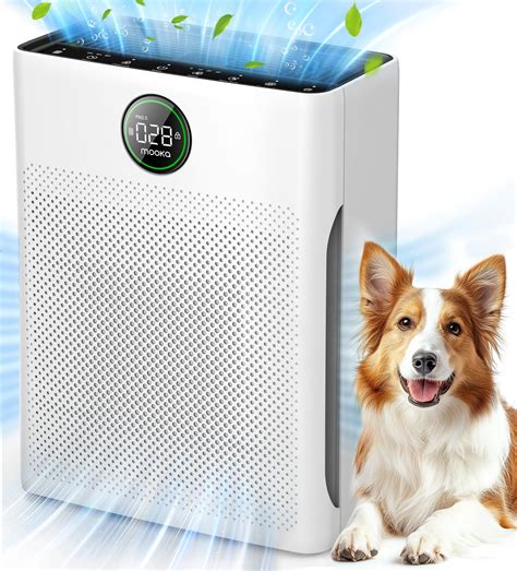 Air Purifiers for Home Large Room up to 2200sq.ft, MOOKA Air purifier ...