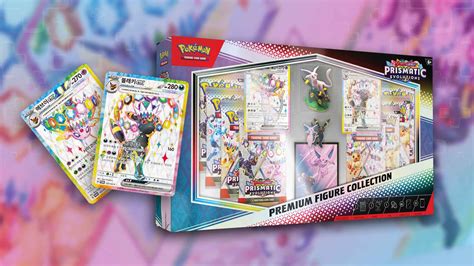 The Pokémon Prismatic Evolutions Premium Figure Collection Box coming ...