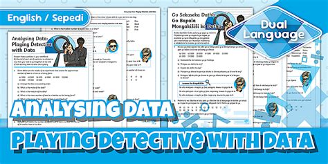 Grade 7 Maths Analysing Data: Playing Detective Sepedi/Eng