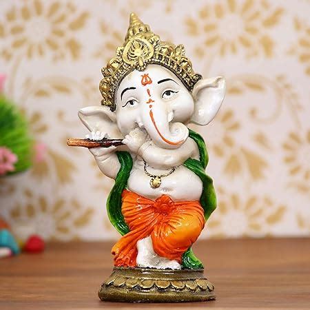 Buy eCraftIndia Lord Ganesha Statue Decorative Showpiece - 20 cm Online ...