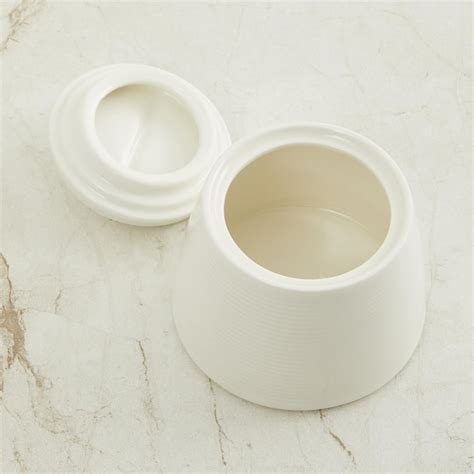 Buy Marshmallow New York Porcelain Sugar Pot - 200ml from Home Centre ...