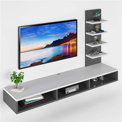 Vemptico TV & Entertainment Units Wooden TV Cabinets Wall Mounted ...