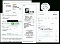 Image result for Home Depot Receipt Template PSD