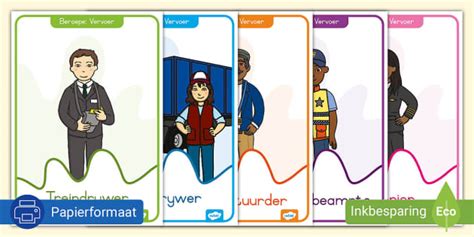 Beroepe: Vervoer Vertoonplakkate (teacher made) - Twinkl