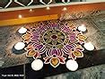 Buy Indian Karigar 12 Rangoli Colours for Floor Diwali Decoration Items ...