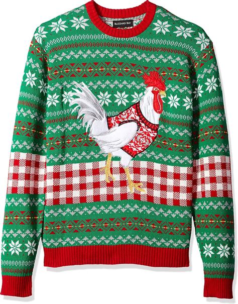 Blizzard Bay Men's Ugly Christmas Sweater Birds Review - Discover ...