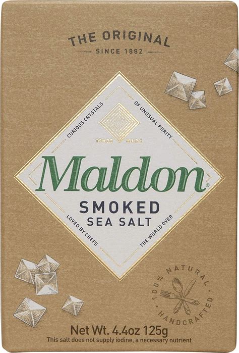 Amazon.com : Maldon Salt, Sea Salt Flakes, 8.5 oz (240 g), Kosher ...