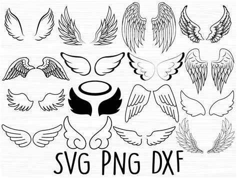 Angel Wings Svg Angel Svg Wings Svg Angel Wings Clip Art - Etsy Australia
