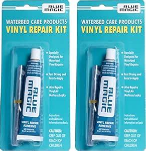 Buy Blue Magic Waterbed/Air Mattress Vinyl Repair Kit: Fast Drying ...