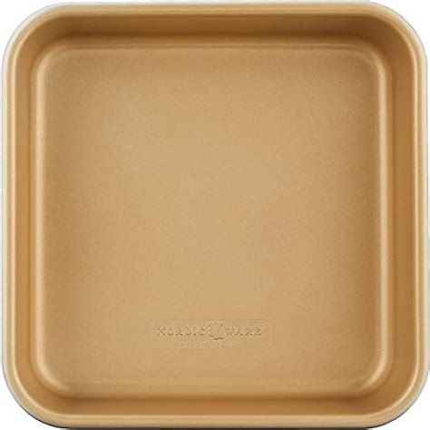 Nordic Ware 9x9 Nonstick Aluminum Square Cake Pan