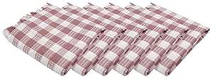 Shiv Dev Cotton 220 GSM 6 Piece Cotton Towel Set - Brown : Amazon.in ...