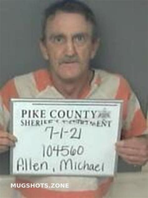 MICHAEL EUGENE ALLEN 07/01/2021 - Pike County Mugshots Zone
