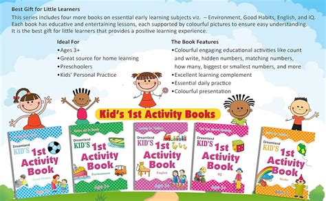 Kids 1st Activity Book – Math’s For Ages 3–4 | Fun Tracing, Counting ...