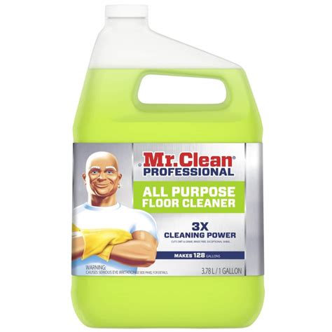 Mr. Clean Professional Liquid Concentrate All Purpose Floor Cleaner ...