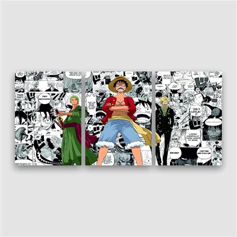 VARNEST CREATIONS Anime Wall Art Poster Set | Multi Panel Anime Posters ...