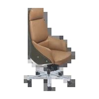 Rome-1 Leatherette High Back Office Chair by Geeken