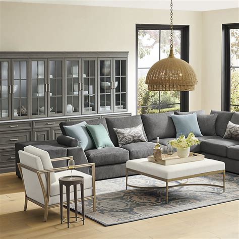 Angelina Ottoman with High-Density Foam & Crypton Fabric