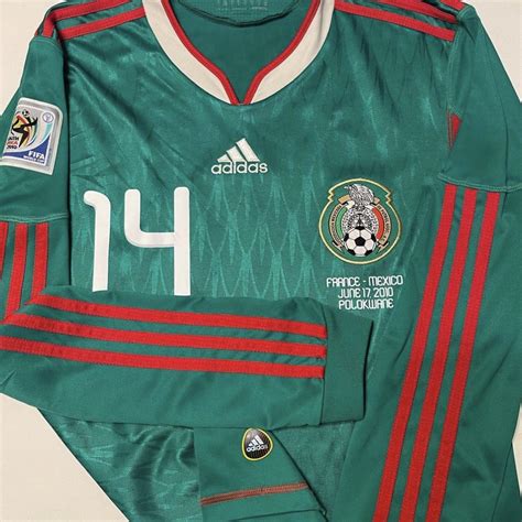 2010 Mexico Jersey -MATCH DETAILS MEXICO VS FRANCE... - Depop