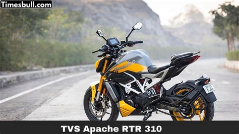 TVS Apache RTR 310: Power-Packed Sports Bike Launched in India ...