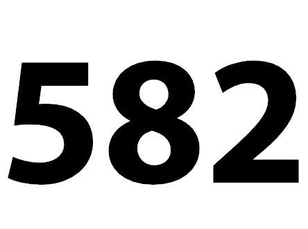 582 — пятьсот восемьдесят два. натуральное четное число. в ряду ...