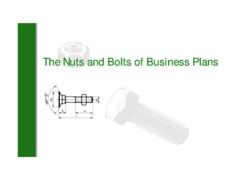 The Nutsand Boltsof Business Plans - A Brief Introduction to Virtual ...