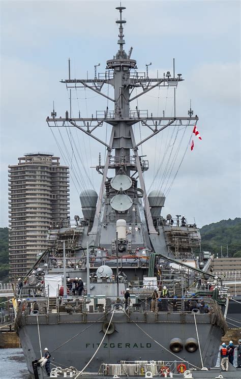 USS Fitzgerald DDG 62 Arleigh Burke class destroyer US Navy