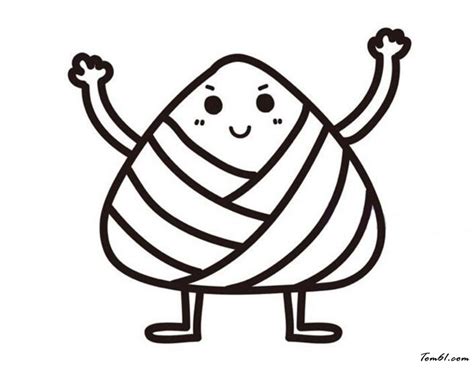 粽子的简笔画步骤大全粽子简笔画图片大全2022已更新今日动态