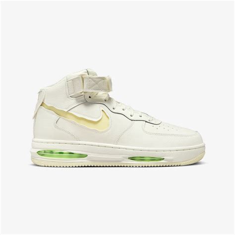 Buy Coconut Milk and Lime Blast Air force 1 Mid Evo Shoes for Men ...