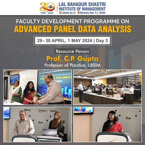 Faculty Development: Advanced Panel Data Analysis, April 29-May 1