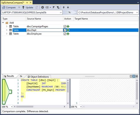 Image result for Visual Studio Database Project
