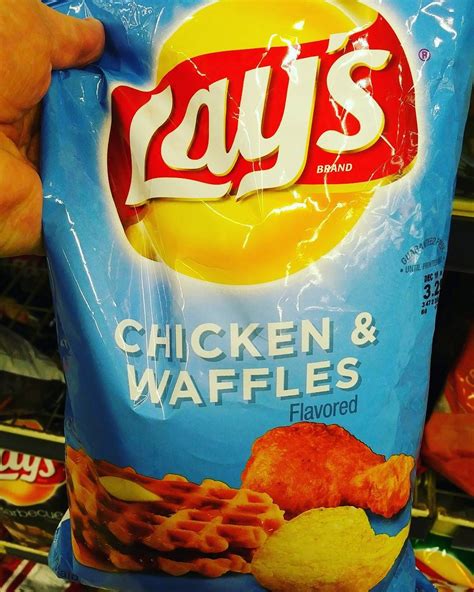 Lays Chips Flavors Chicken And Waffles