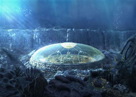 Underwater City | Underwater city, Lost city of atlantis, Fantasy city