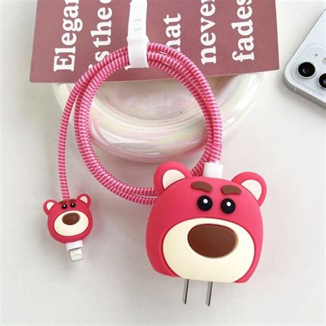 Cute Cartoon Series Fast Charger Protector Case (Losto) – Happyaza