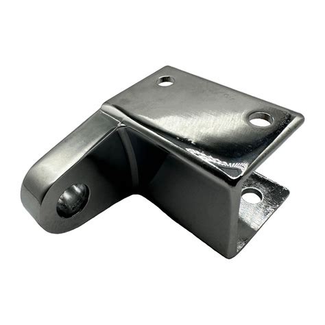 HADRIAN, Chrome Zamac, 2 1/8 in x 1 1/4 in x 2 7/8 in, Hinge - 879LN7 ...