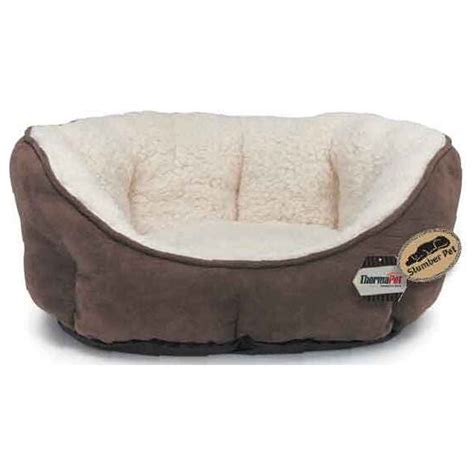 SP ThermaPet Bolster Bed 34In Brn - Walmart.com