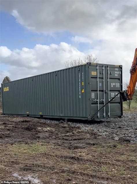 I sold all my belongings to live off-grid inside a shipping container