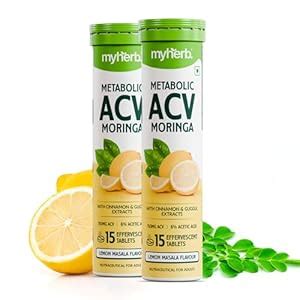 MYHERB ACV Moringa | 30 Effervescent Tablets To Control Cravings ...