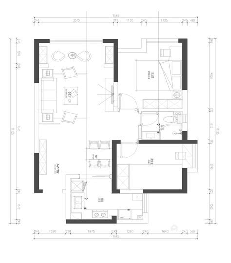 2018精选面积78平小户型卧室现代装修实景图9装修图-土巴兔装修效果图